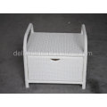 Aluminium Multi funktionale Rattan Outdoor Aufbewahrungsbox